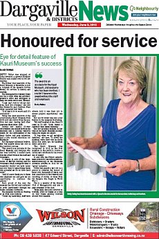 Dargaville News - June 3rd 2015
