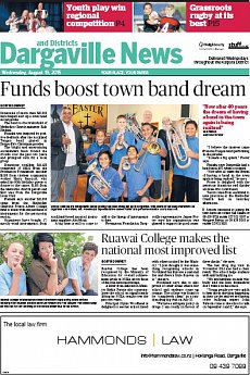 Dargaville News - August 19th 2015