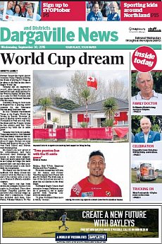 Dargaville News - September 30th 2015
