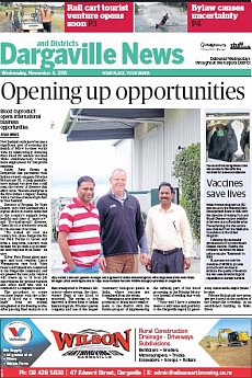 Dargaville News - November 4th 2015