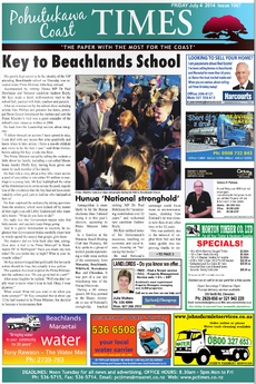 Pohutukawa Coast Times - July 4th 2014