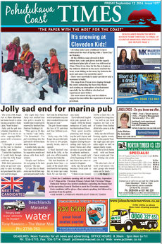 Pohutukawa Coast Times - September 12th 2014