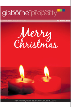 Gisborne Property Guide - December 20th 2012
