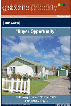 Gisborne Property Guide - September 5th 2013
