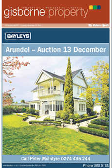 Gisborne Property Guide - November 28th 2013