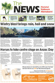 North Canterbury News - April 16th 2015